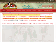 Tablet Screenshot of hulamamas.com